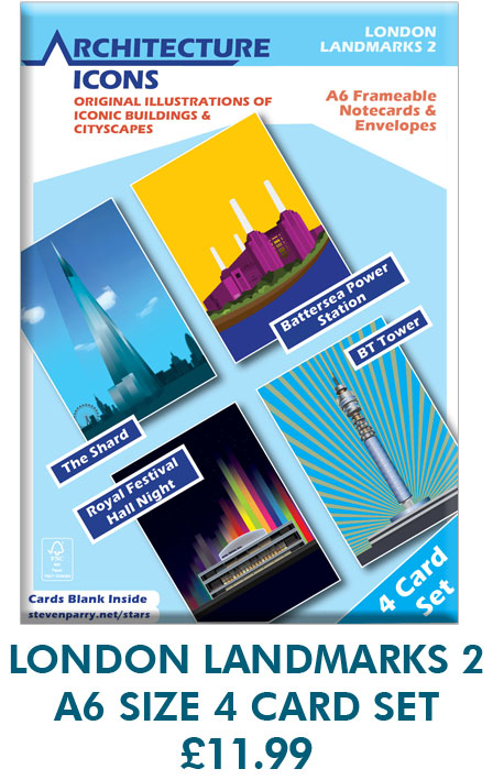 London Landmarks Day 4 Card Set £11.99